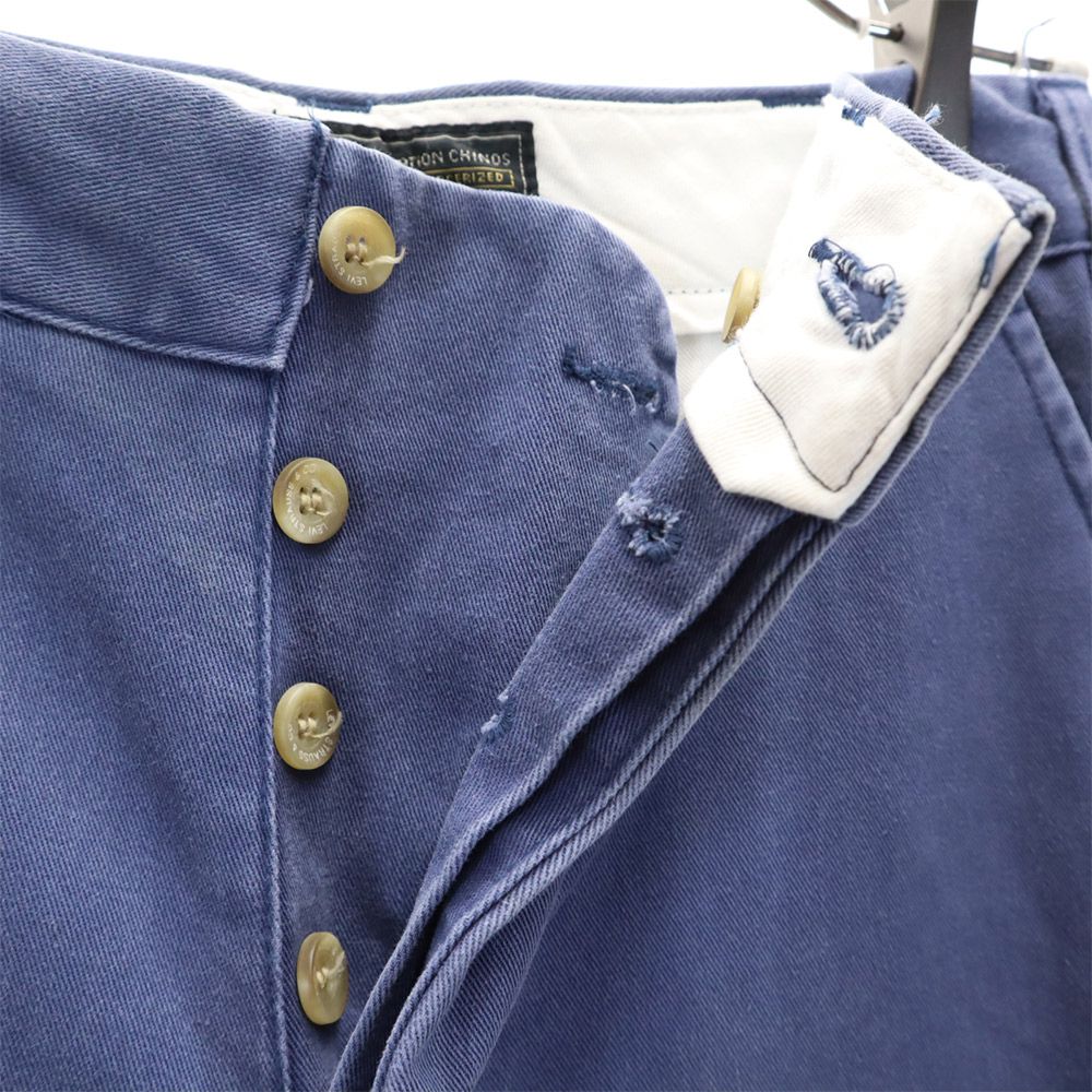 Levi's リーバイス 90s チノパンツ w29 ブルー ボタンフライ メンズ