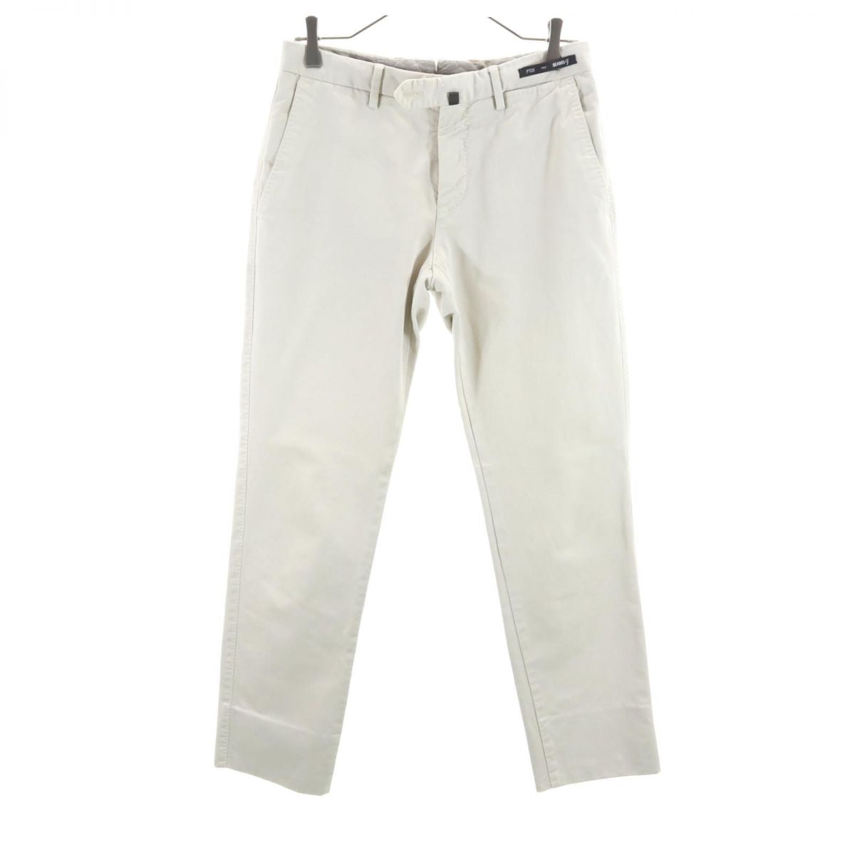 ピーティーゼロウーノ ビームスエフ チノパンツ 44 ベージュ PT01 BEAMS F メンズ