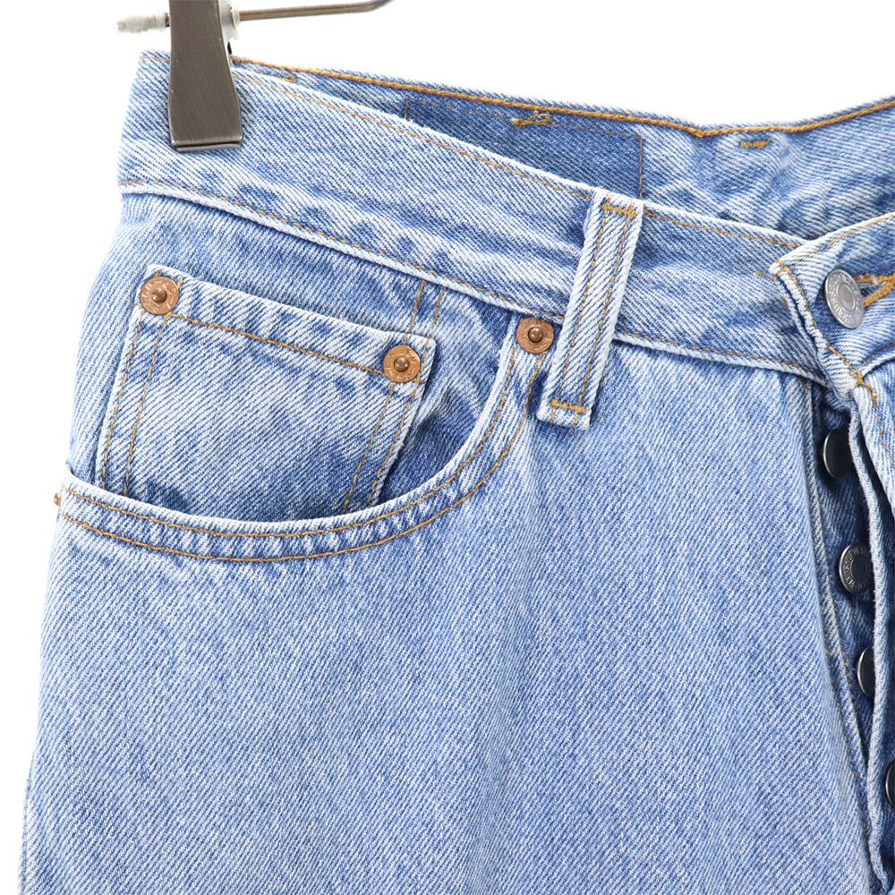 Levi's リーバイス 90s 501 USA製 テーパードデニムパンツ M ボタンフライ レディース