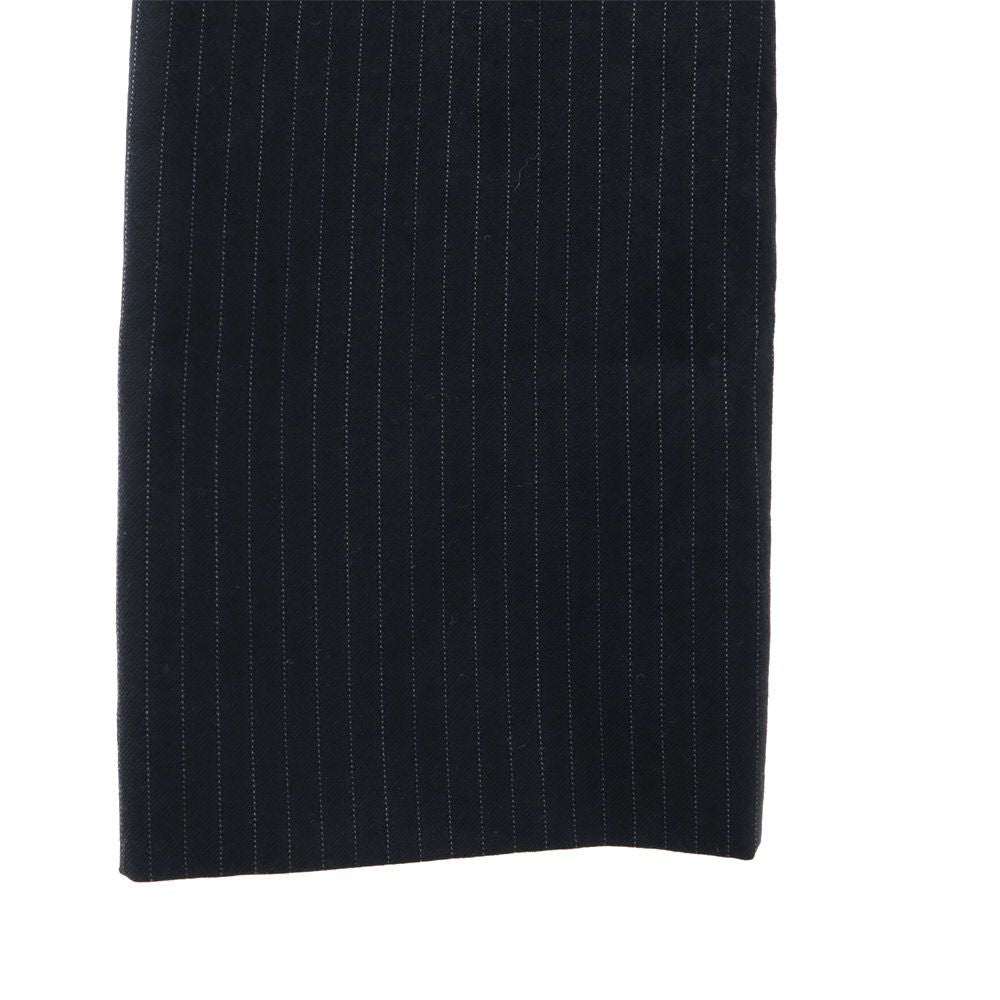 ベベ ストライプ柄 ロングパンツ 140cm ネイビー系 bebe キッズ