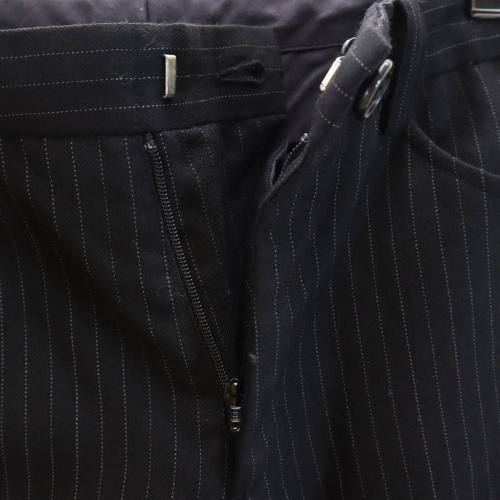 ベベ ストライプ柄 ロングパンツ 140cm ネイビー系 bebe キッズ