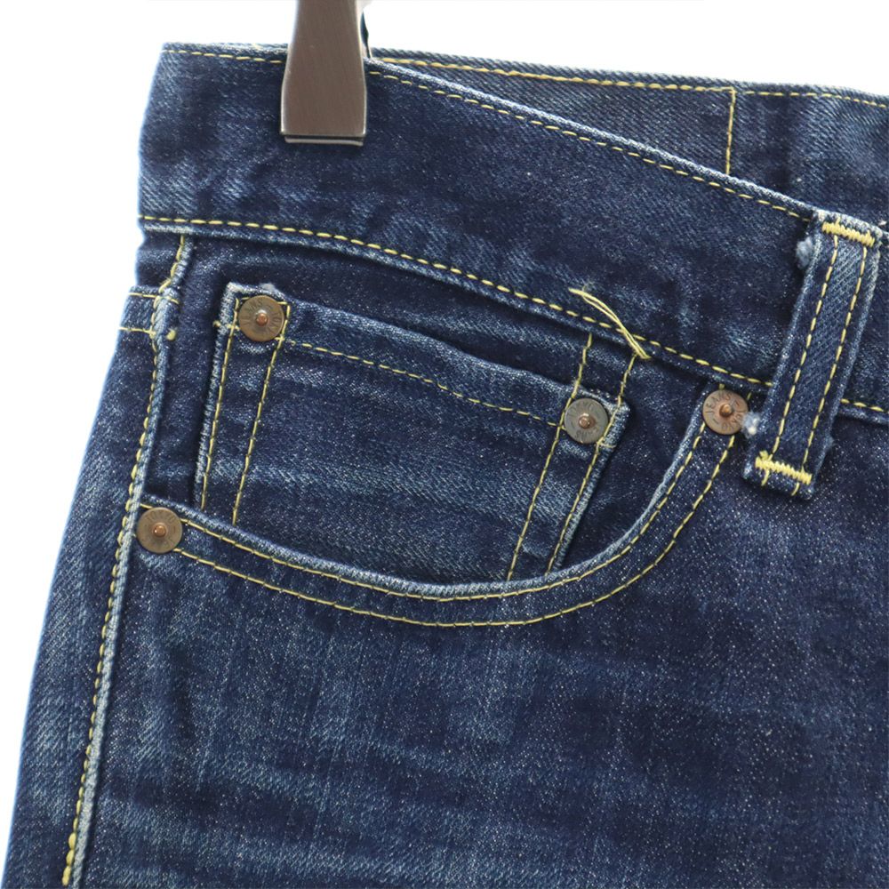 トーキョウジーンズ 日本製 裏リベット ブーツカットデニムパンツ W31 ネイビー TOKYO JEANS ジーパン メンズ