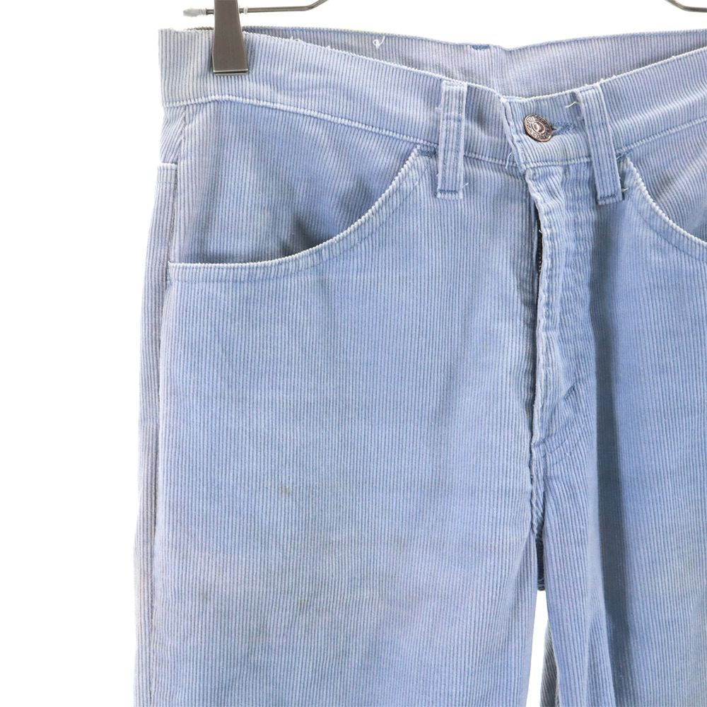Levi's リーバイス 80s ヴィンテージ コーデュロイパンツ W29 ブルー系 メンズ