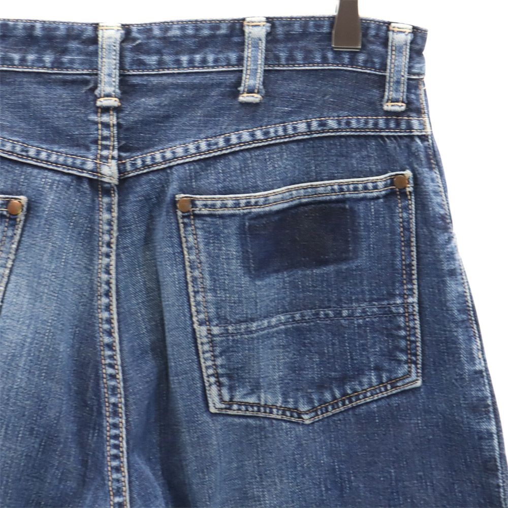 A BATHING APE アベイシングエイプ 日本製 ストレートデニムパンツ L ジーパン メンズ