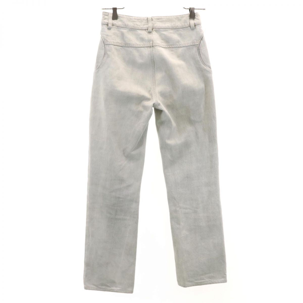 MM6 エムエムシックス イタリア製 ここのえ 本人期 ロングパンツ 38 グレー系 MARGIELA レディース