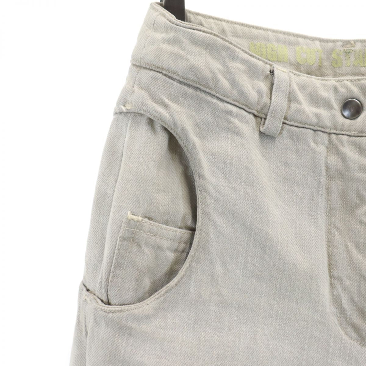 MM6 エムエムシックス イタリア製 ここのえ 本人期 ロングパンツ 38 グレー系 MARGIELA レディース