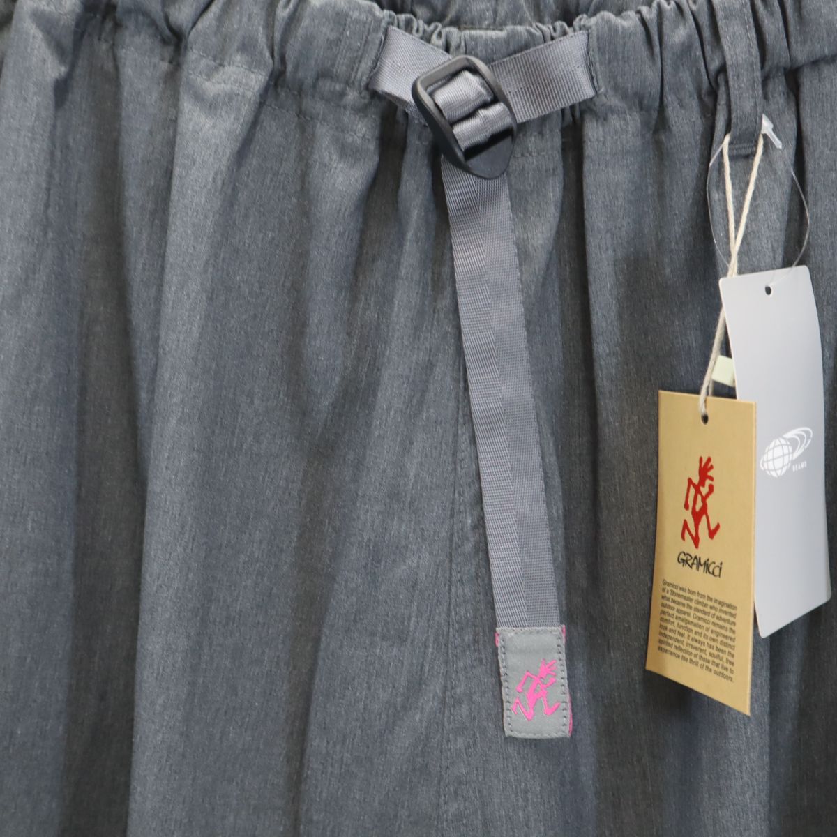 未使用 Gramicci グラミチ アウトドアパンツ F グレー系 タグ付き メンズ