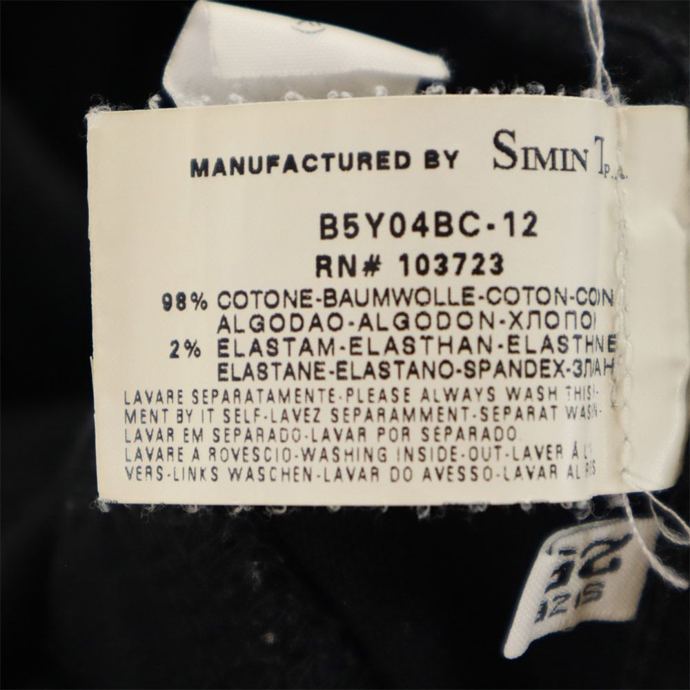 ARMANI JEANS アルマーニジーンズ ストレッチ パンツ 25 ブラック レディース