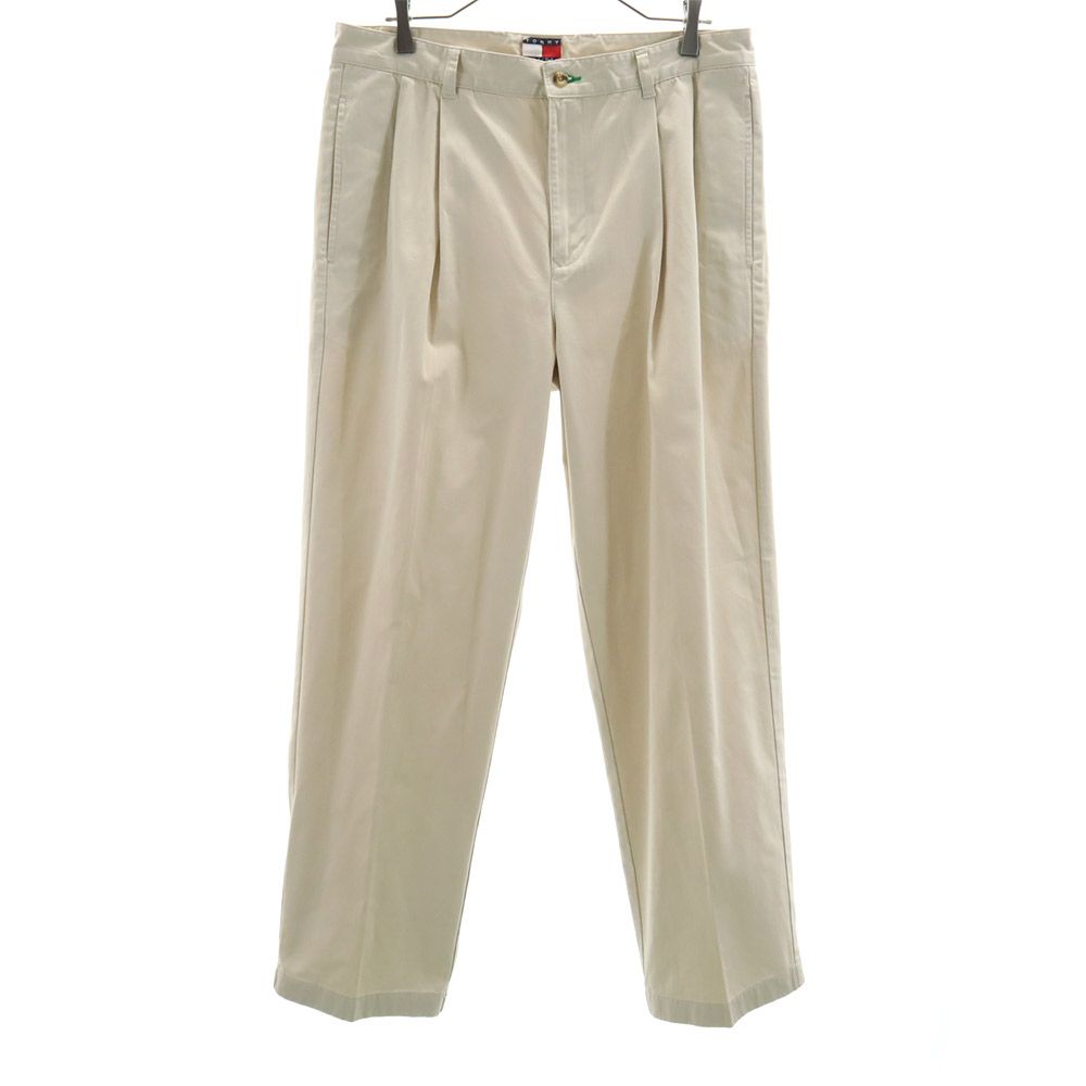 TOMMY HILFIGER トミーヒルフィガー 90s オールド フラッグタグ チノパンツ W34 ベージュ系 メンズ