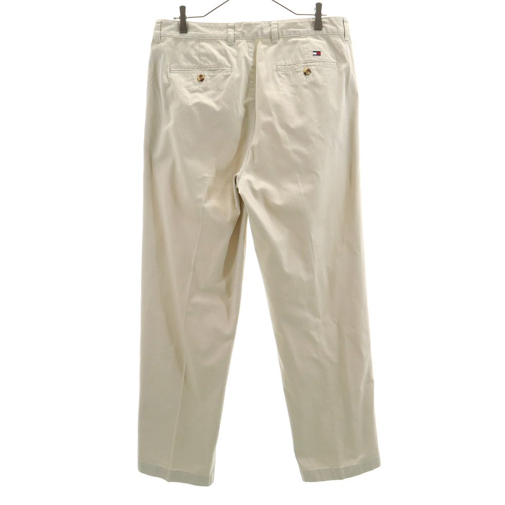 TOMMY HILFIGER トミーヒルフィガー 90s オールド フラッグタグ チノパンツ W34 ベージュ系 メンズ