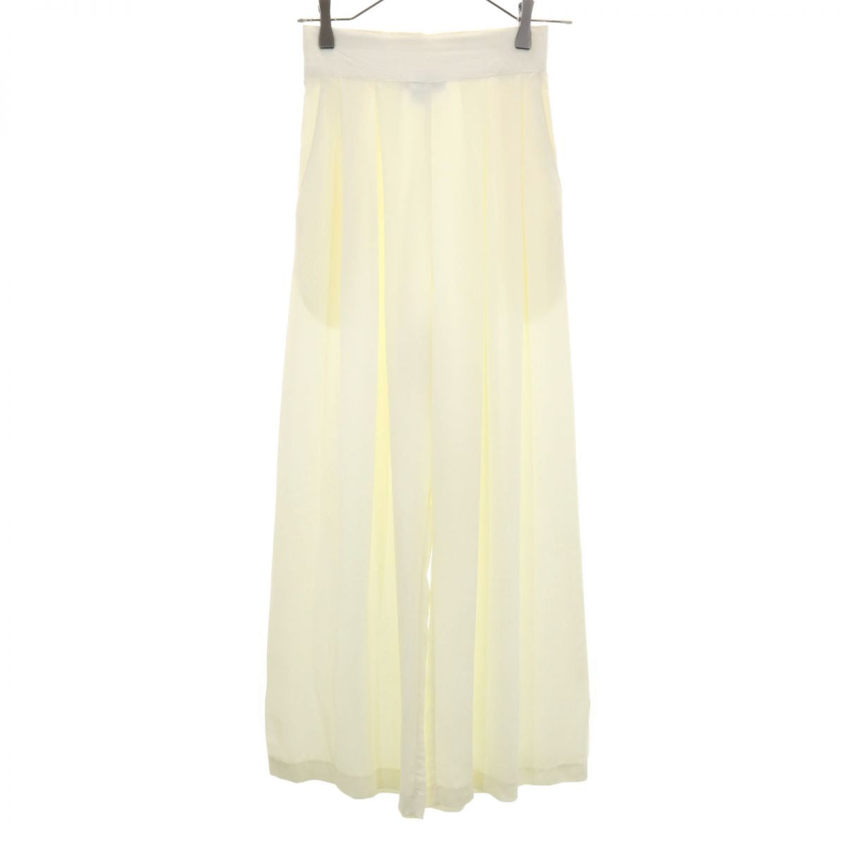 THE LIMITED ザリミテッド 90s 00s USA製 オールド ワイドパンツ S ホワイト系 レディース