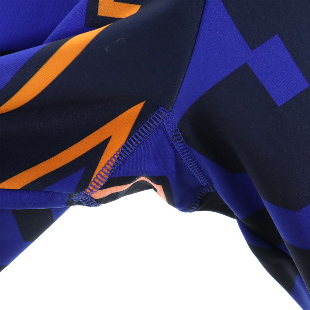 adidas アディダス STELLASPORT 総柄 レギンス パンツ OT ブルー系 タイツ スパッツ レディース