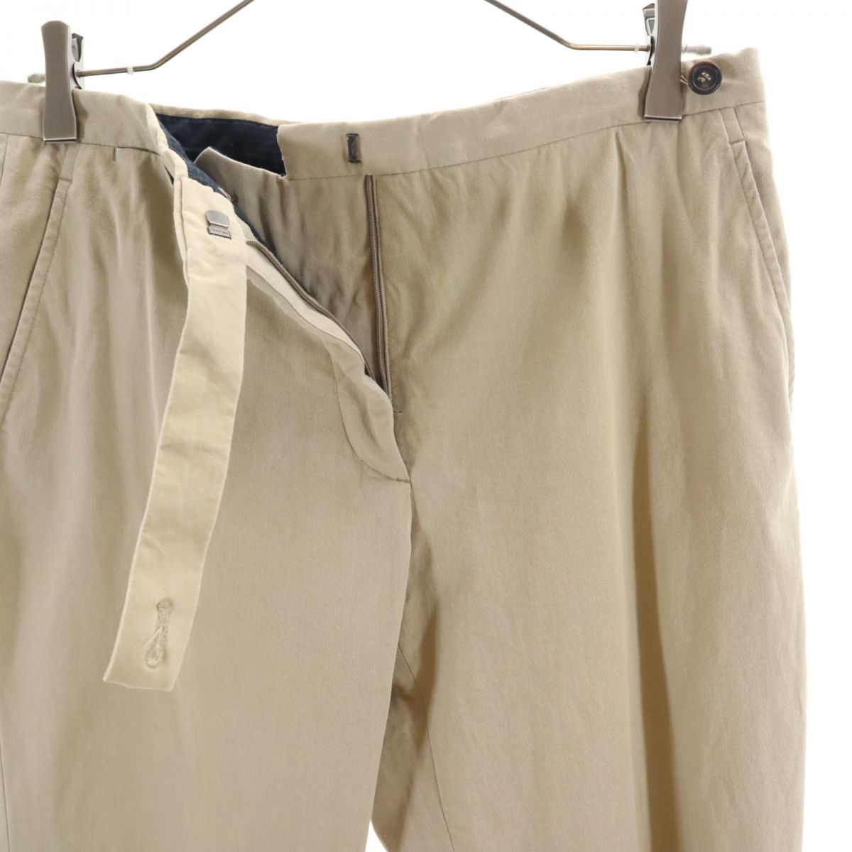 PRADA プラダ イタリア製 ストレッチパンツ 42 ブラウン系 レディース