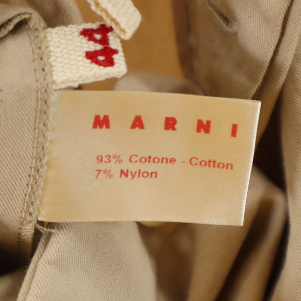 MARNI マルニ チノパンツ 44 ベージュ系 レディース