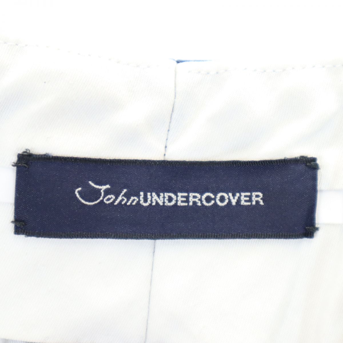 UNDERCOVER アンダーカバー 日本製 ストレッチパンツ 2 ネイビー メンズ
