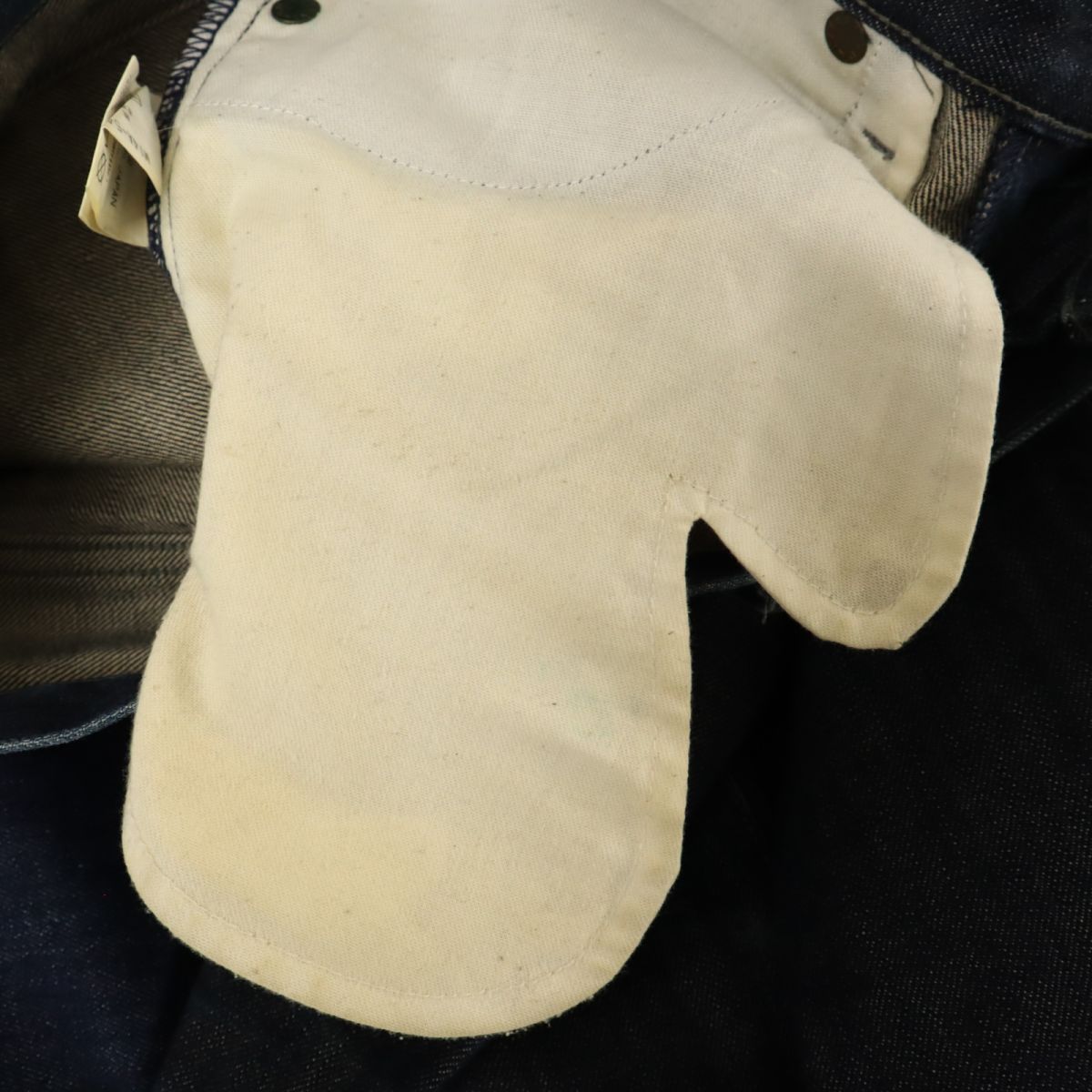 marka マーカ 日本製 ストレートデニムパンツ 2 ボタンフライ メンズ