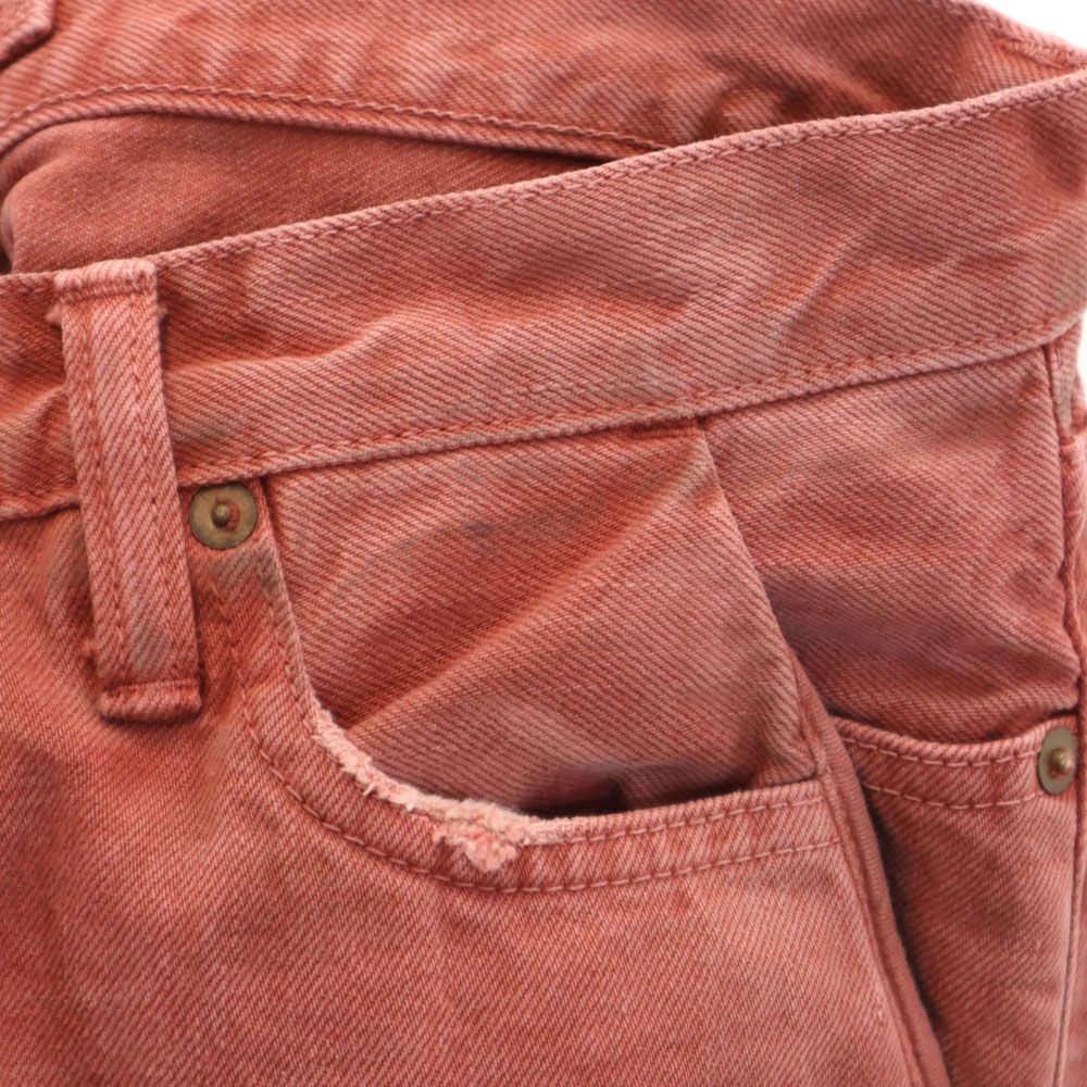 MIHARA YASUHIRO ミハラヤスヒロ 日本製 スキニーデニムパンツ S ピンク系 メンズ