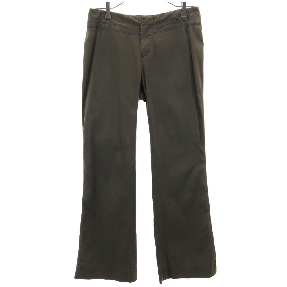 GUCCI グッチ イタリア製 ストレッチパンツ 40 ブラウン系 レディース