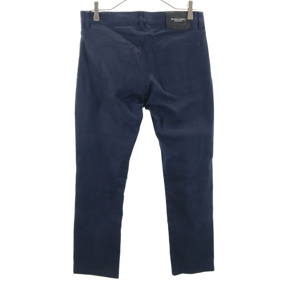 ブラックレーベルクレストブリッジ シャドークレストブリッジチェック 5ポケット パンツ S ネイビー BLACK LABEL CRESTBRIDGE メンズ