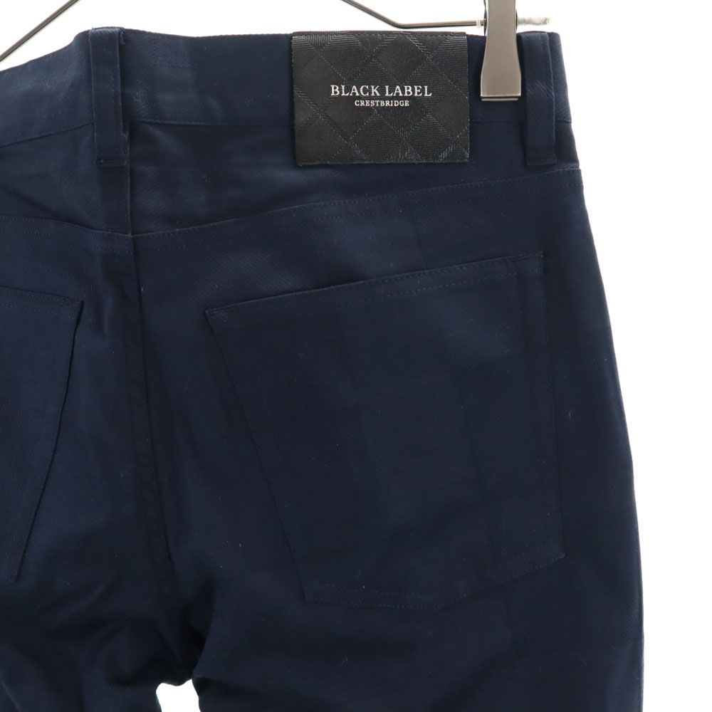 ブラックレーベルクレストブリッジ シャドークレストブリッジチェック 5ポケット パンツ S ネイビー BLACK LABEL CRESTBRIDGE メンズ