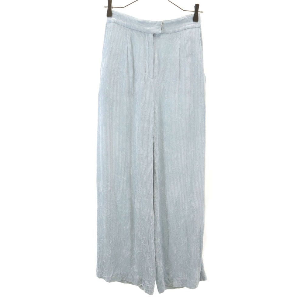 AMERI UNDRESSED アメリ コーデュロイ スラックスパンツ M 水色系 レディース
