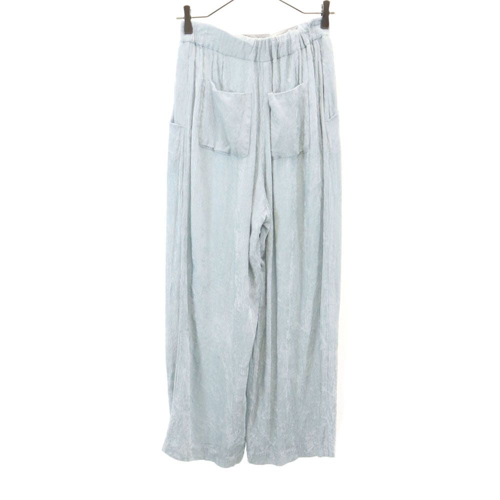 AMERI UNDRESSED アメリ コーデュロイ スラックスパンツ M 水色系 レディース