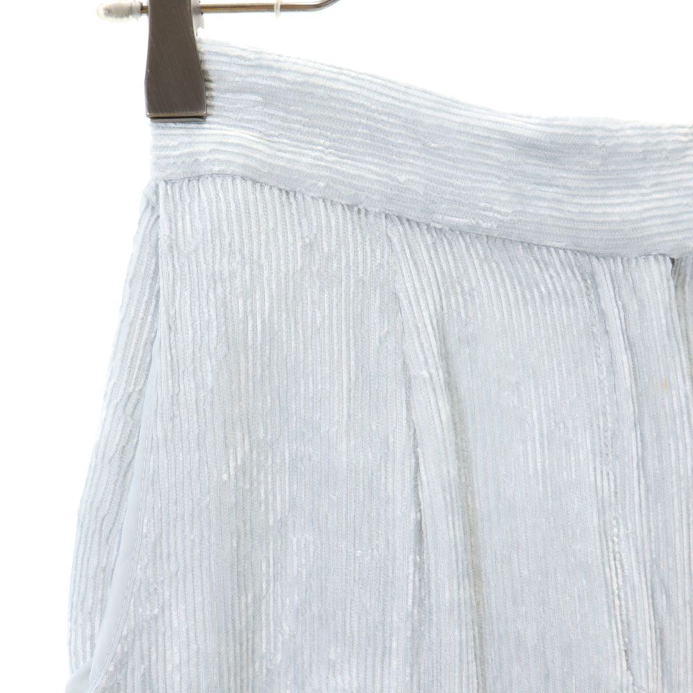 AMERI UNDRESSED アメリ コーデュロイ スラックスパンツ M 水色系 レディース