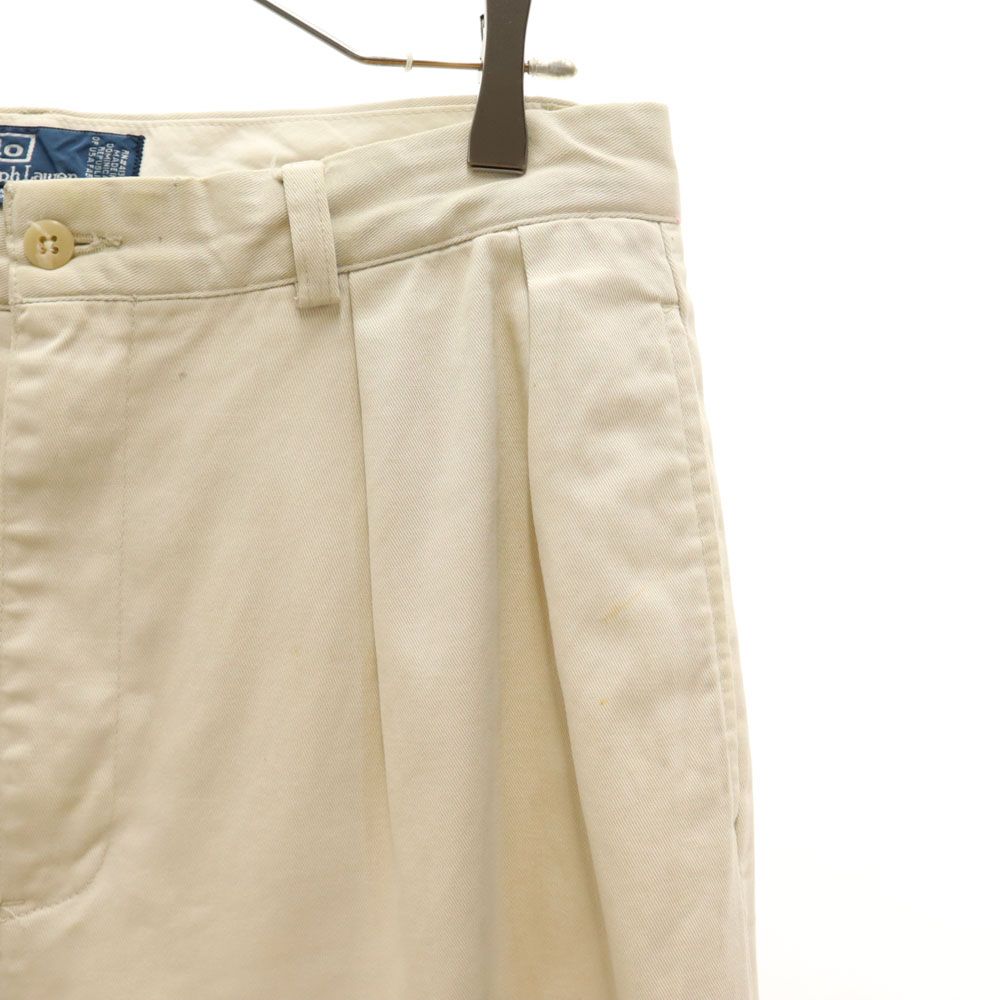 Polo by Ralph Lauren ポロバイラルフローレン 90s オールド ポロチノ チノパンツ W33 ベージュ メンズ