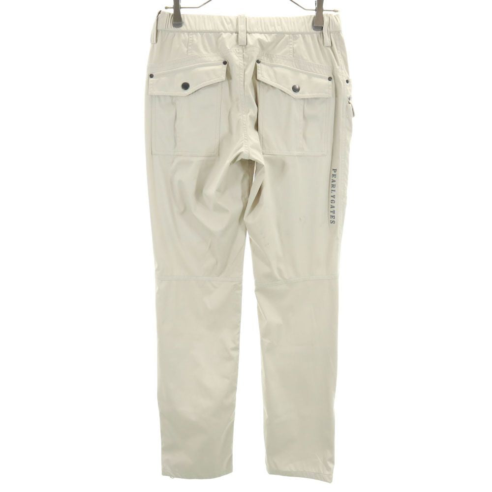 PEARLY GATES パーリーゲイツ プリント ゴルフ ウインドパンツ 1 ベージュ レディース