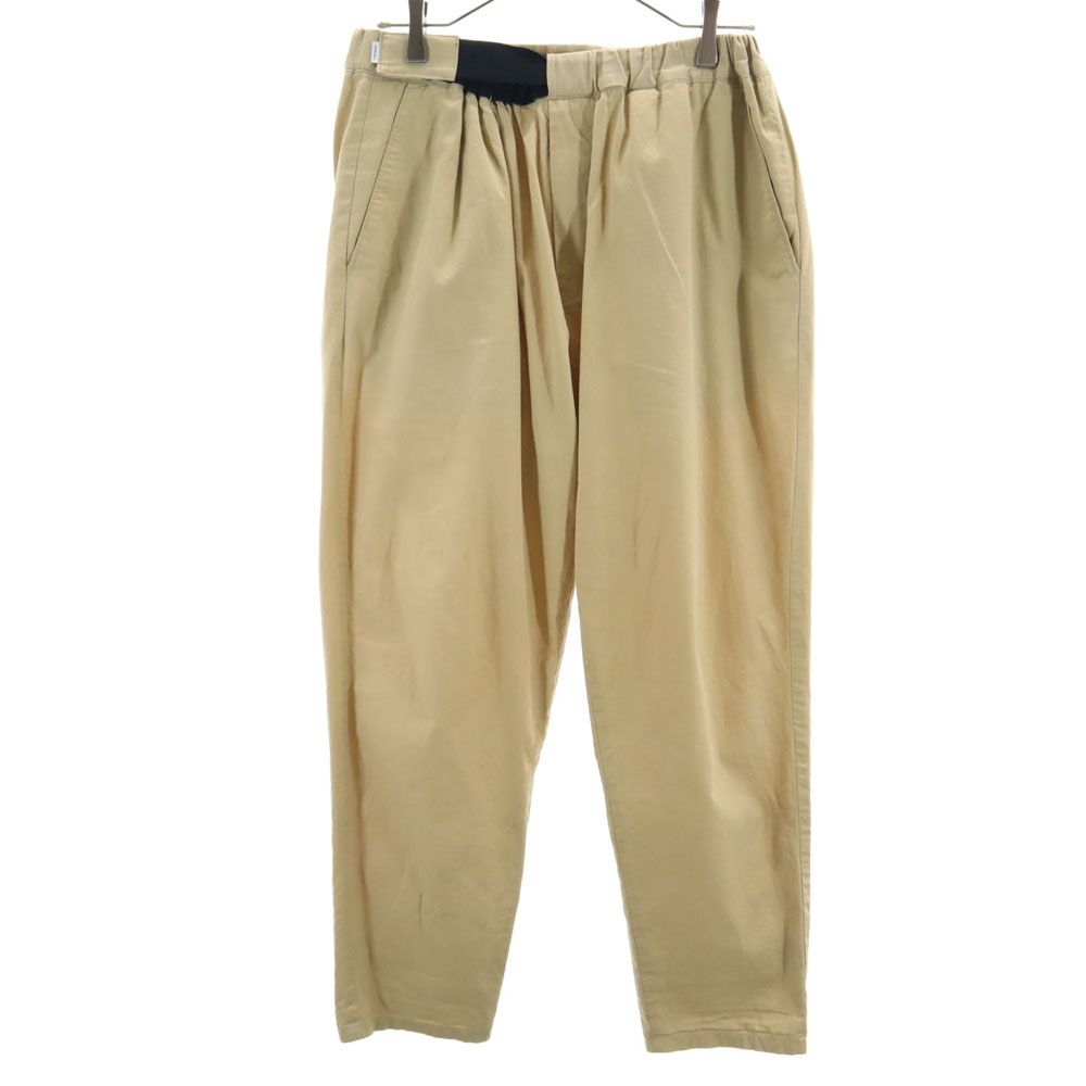 Graphpaper グラフペーパー 日本製 コットンパンツ F ベージュ ウエストゴム メンズ