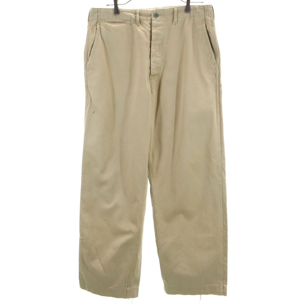 バズリクソンズ 東洋エンタープライズ チノパンツ ベージュ Buzz Rickson's ボタンフライ メンズ