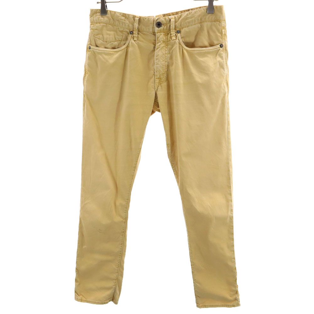 INCOTEX インコテックス ストレッチパンツ w31 イエロー系 メンズ