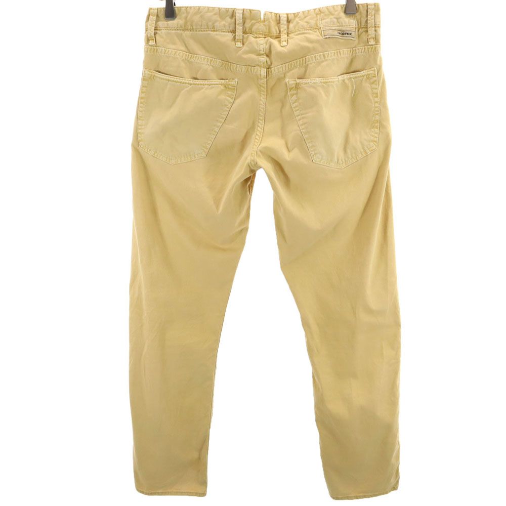 INCOTEX インコテックス ストレッチパンツ w31 イエロー系 メンズ