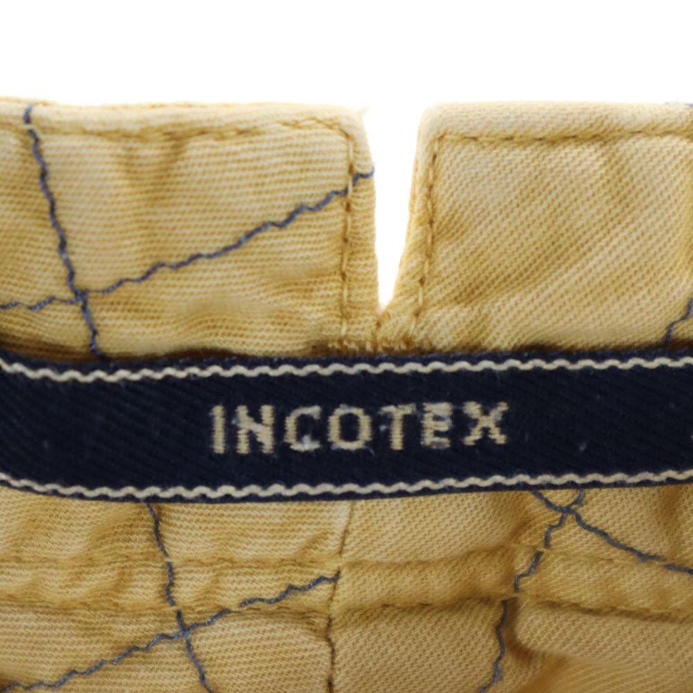 INCOTEX インコテックス ストレッチパンツ w31 イエロー系 メンズ