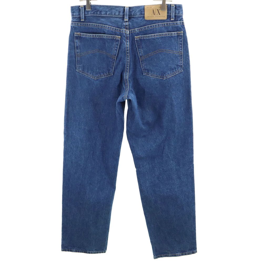 アルマーニエクスチェンジ USA製 ストレートデニムパンツ w32 ARMANI EXCHANGE メンズ