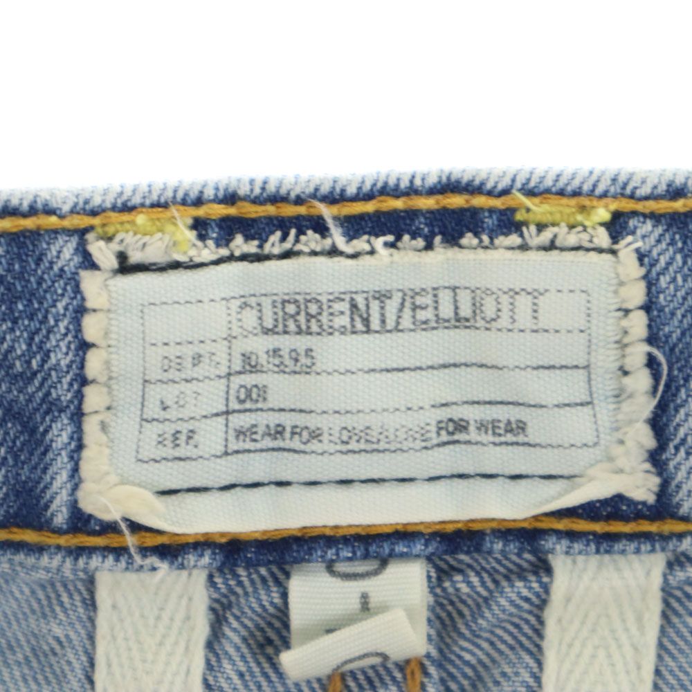 Current/Elliott カレントエリオット USA製 ボタンフライ カットオフ デニムパンツ ジーパン メンズ