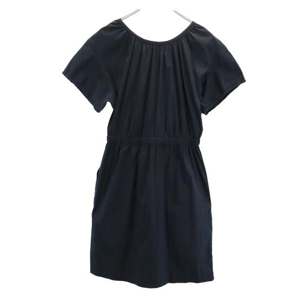 theory セオリー 半袖 ワンピース 2 ネイビー レディース