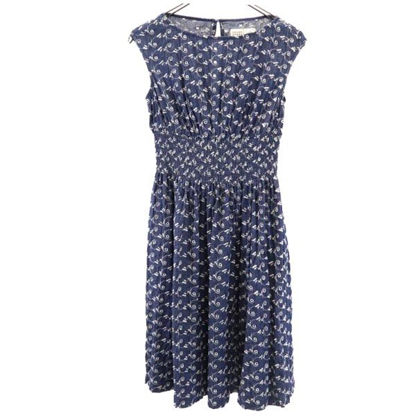 BROOME STREET kate spade ブルームストリートケイトスペード ノースリーブ ワンピース 0 ブルー系 レディース