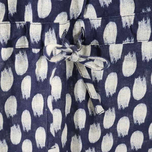 patagonia パタゴニア アウトドア ノースリーブ ワンピース 0 紺×白 レディース