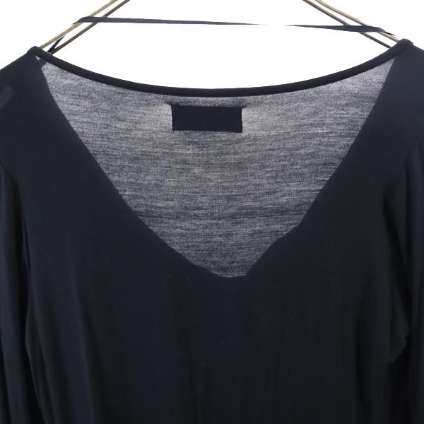 DIESEL ディーゼル 長袖 ワンピース ブラック レディース