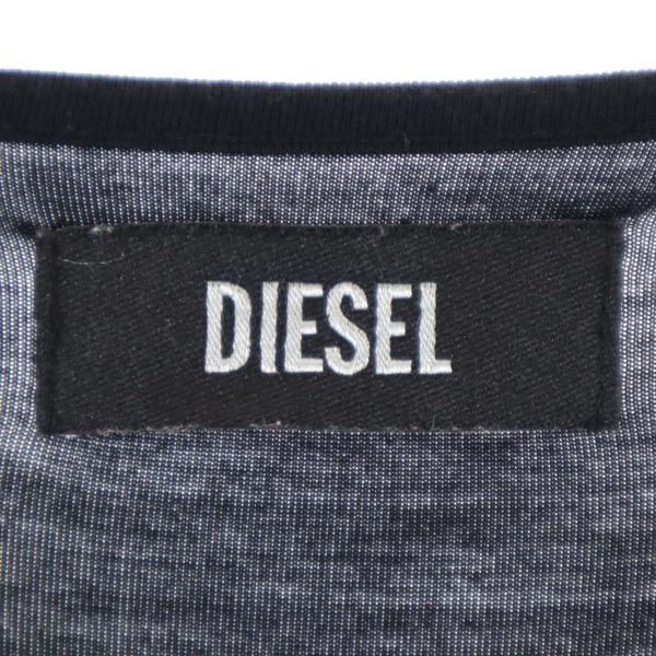 DIESEL ディーゼル 長袖 ワンピース ブラック レディース