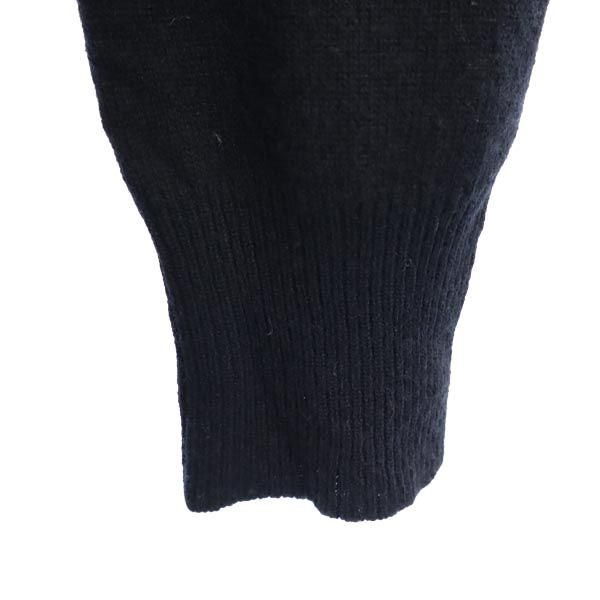 Yohji Yamamoto ヨウジヤマモト カシミヤブレンド 長袖 ロング カーディガン 2 ブラック レディース