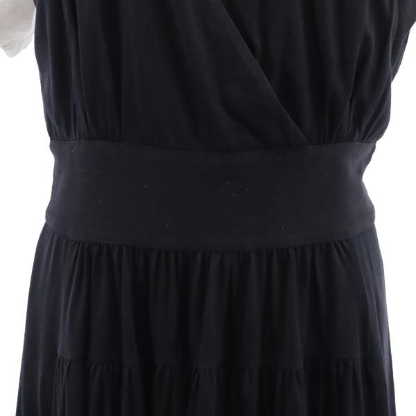 MARC BY MARC JACOBS マークバイマークジェイコブス ノースリーブ ワンピース S ブラック レディース