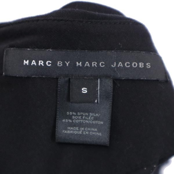 MARC BY MARC JACOBS マークバイマークジェイコブス ノースリーブ ワンピース S ブラック レディース
