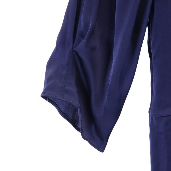 未使用 MARNI マルニ 7分袖 ワンピース 38 ネイビー レディース