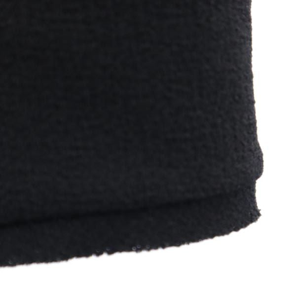 Tory Burch トリーバーチ フリルデザイン ノースリーブ フリルデザイン ワンピース 4 ブラック バックジップ レディース