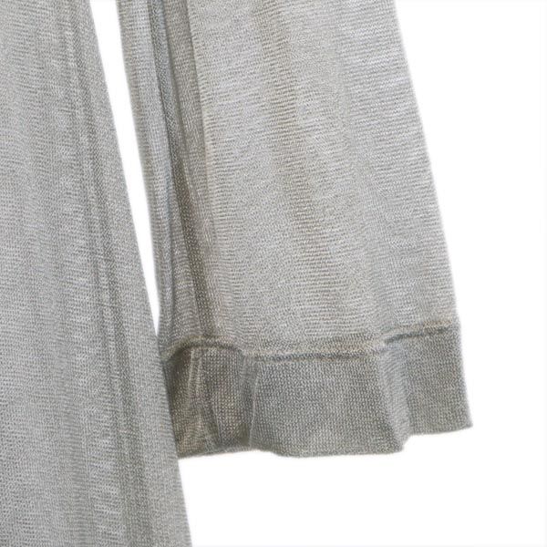 Emporio Armani エンポリオアルマーニ イタリア製 長袖 ワンピース USA4 グレー系 レディース