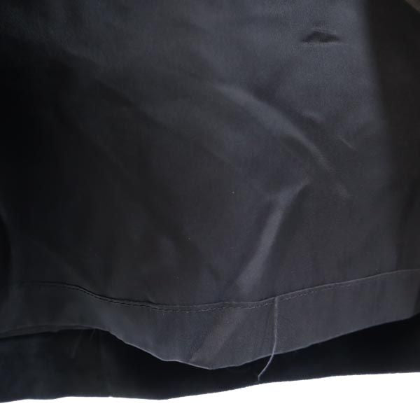 BALENCIAGA バレンシアガ 日本製 半袖 ベロア調 ワンピース 40 ブラック レディース