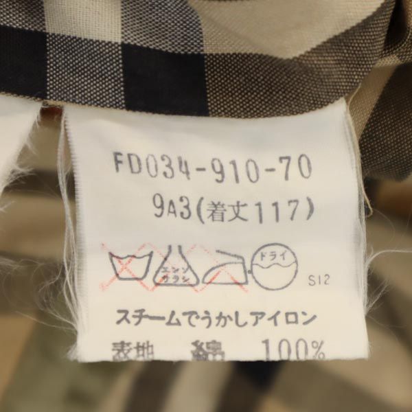 Burberrys バーバリーズ 90s オールド ステンカラーコート 9A3 ベージュ レディース