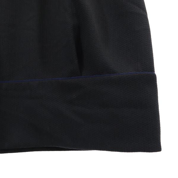 LANVIN ランバン 日本製 半袖 ワンピース 38 ネイビー レディース